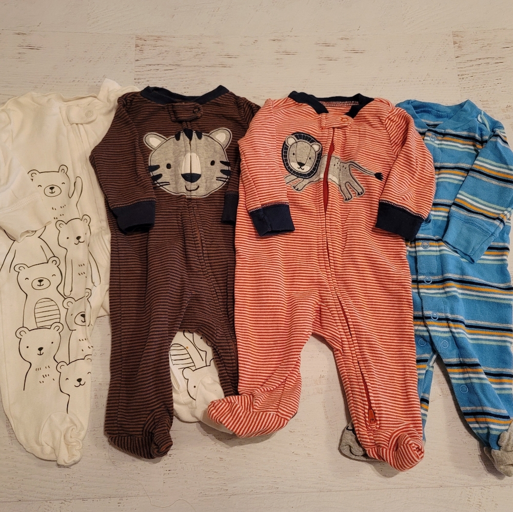 CARTER'S | Baby Boy 3mo Sleeper Bundle Set of 4